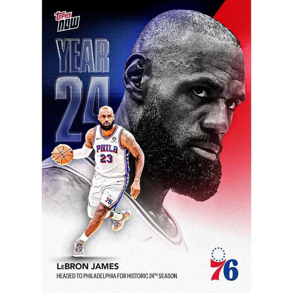 LeBron James - 2026-27 NBA Topps NOW® - Card OS03 - LOOK FOR AUTO